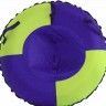 Тюбинг ватрушка Молния 100 фиолетово-лимонный