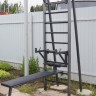 Шведская стенка для улицы EffectSport ПРОФ(У)-Т35-СПШ35-ДГВ