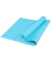 Коврик для йоги FM-103, PVC HD, 173 x 61 x 0,4 см, голубой