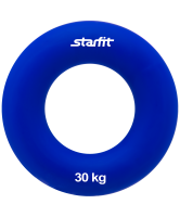 Эспандер кистевой ES-404 "Кольцо", диаметр 8,8 см, 30 кг, тёмно-синий